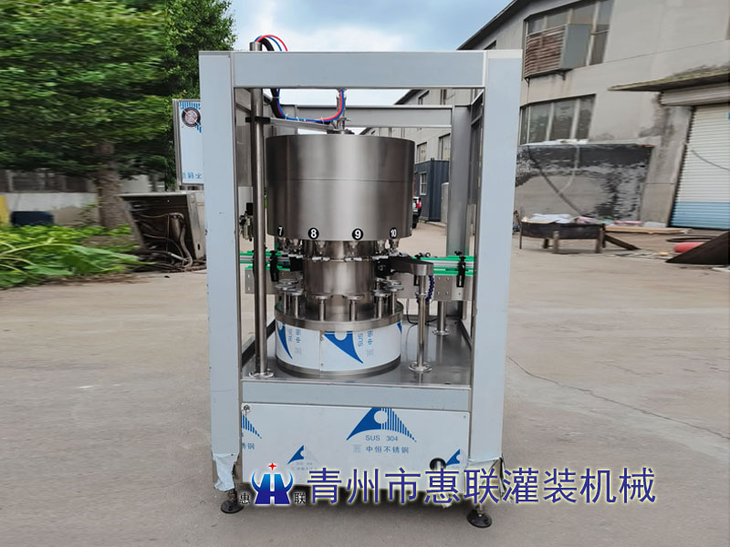 12头葡萄酒旋转电子定量灌装机